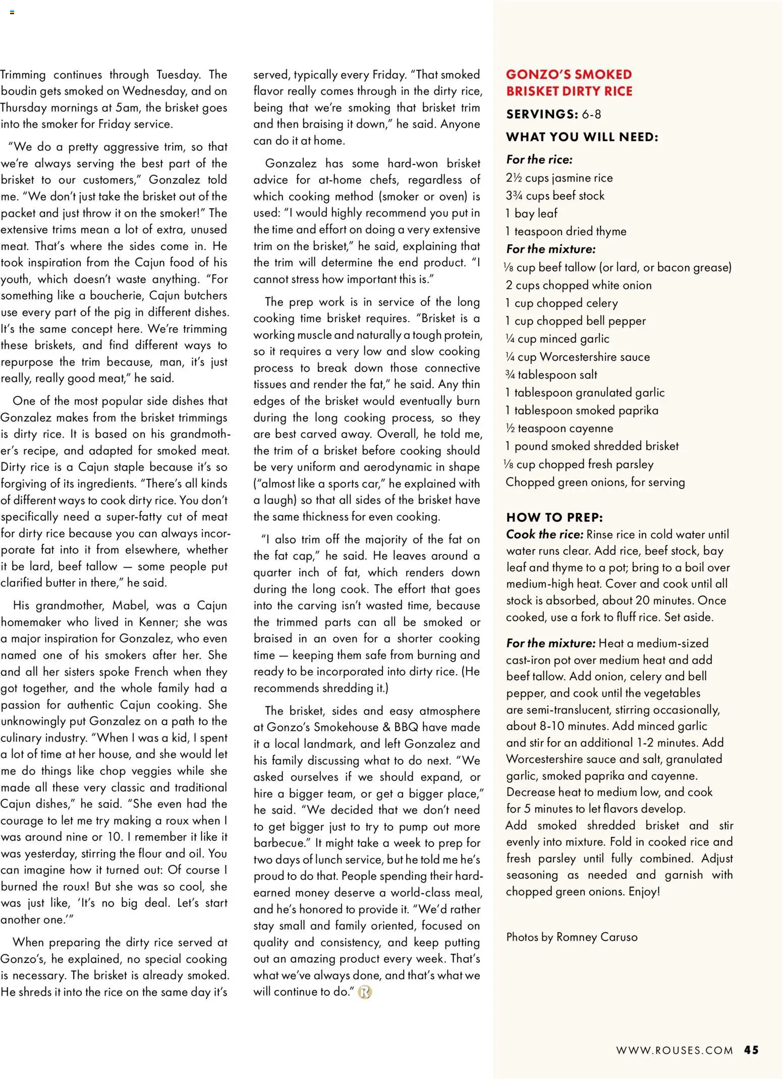 Rouses Magazine Winter 2025 - valid from 20.11.2025 | Page: 47 | Products: Trim, Pump, Staple, Oven