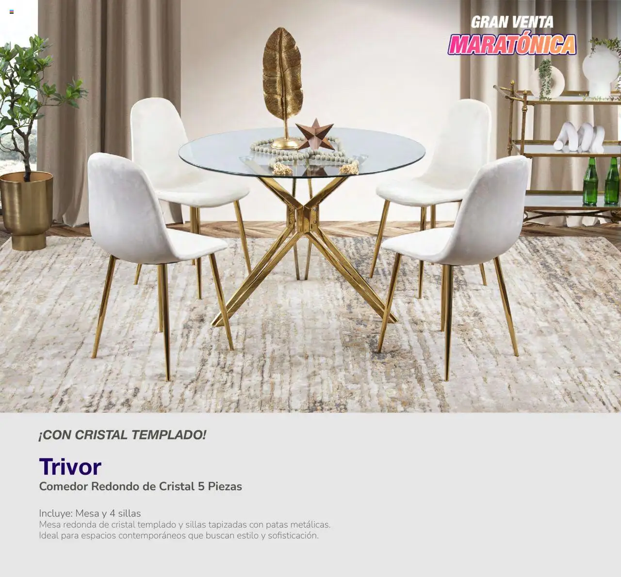 Nuevas ofertas de Muebles Dico válidas en toda la República Mexicana desde el 03.10.2025. ¡Encuentra las mejores ofertas en Muebles Dico - Catálogo Gran Venta Maratónica ! | Página: 36 | Productos: Mesa