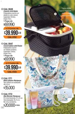 Vista previa Catálogo Amodil Campaña 1/2026 válido desde el 01.01.2026 | Página: 110 | Productos: Conservadora, Neceser, Bolso, Canasta