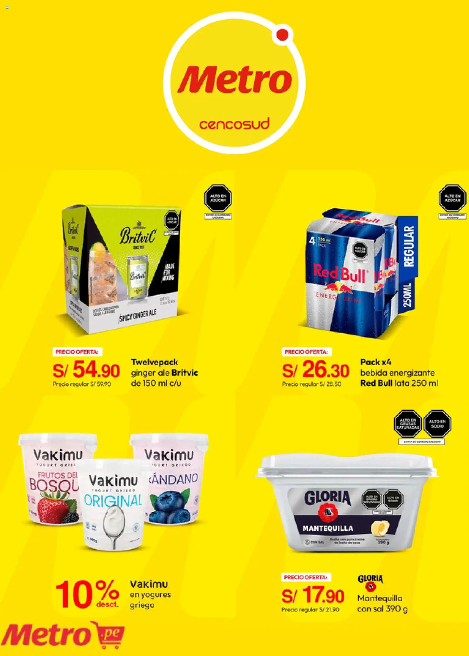 Catálogo Metro válido desde 30.03.2026 | Página: 3 | Productos: Mantequilla