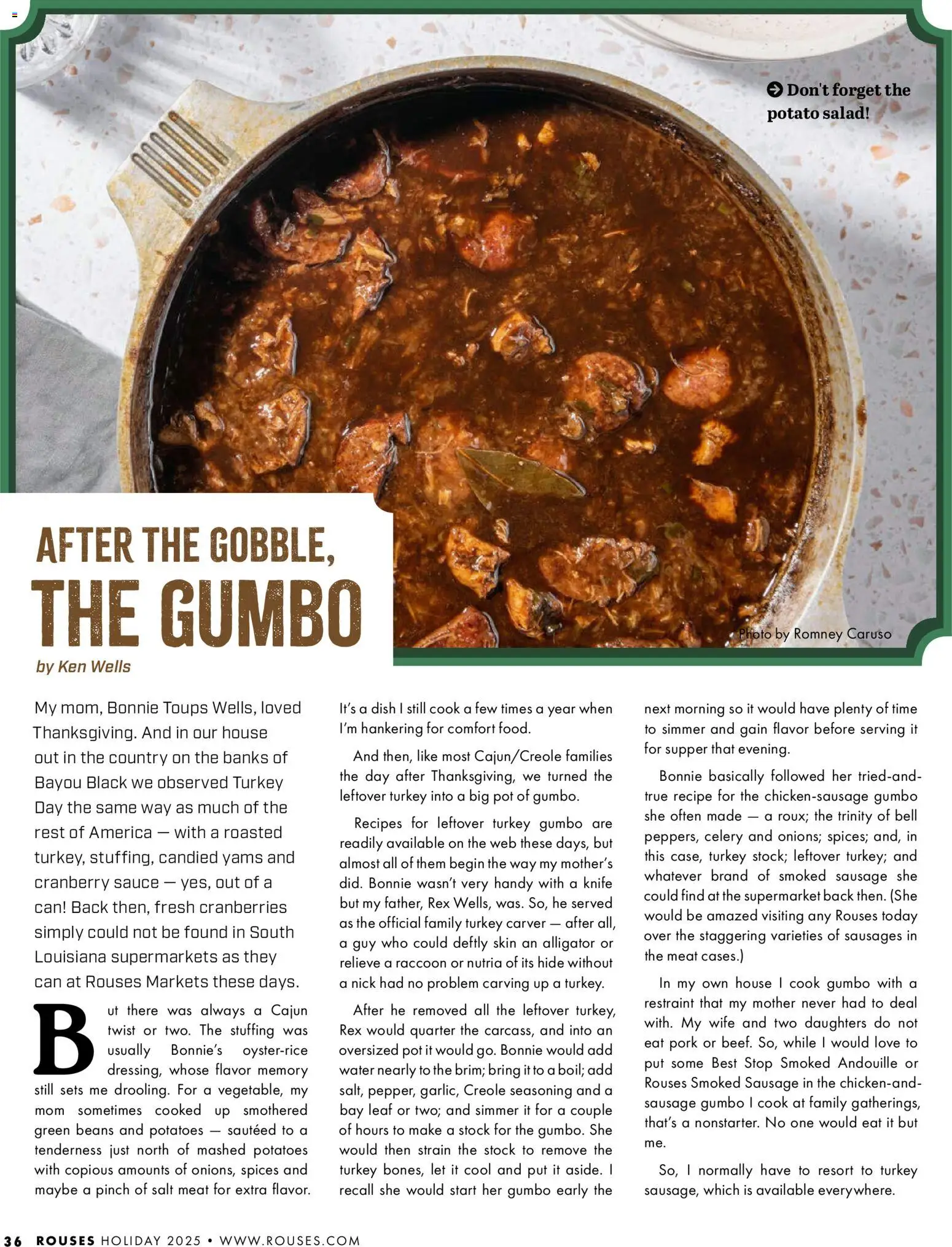 Rouses Magazine Winter 2025 - valid from 20.11.2025 | Page: 38 | Products: Salad, Spices, Sauce, Salt