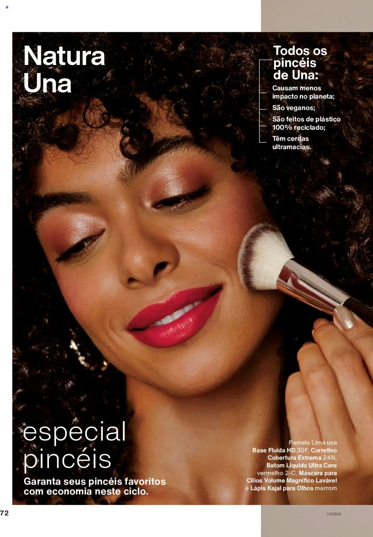 Natura Folheto - válido de 05.06.2025 | Página: 72 | Produtos: Corretivo, Batom, Lápis, Base