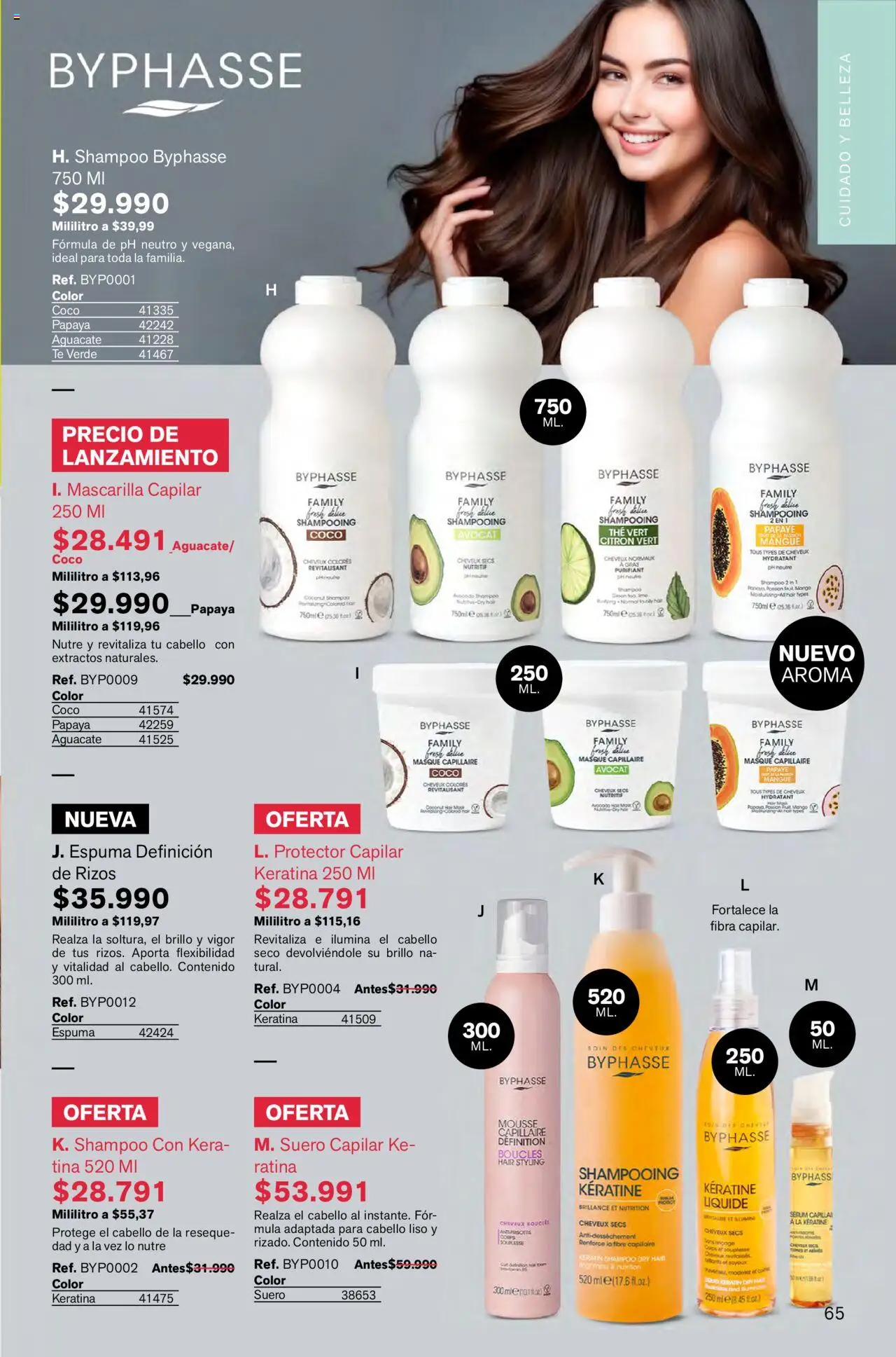 Leonisa revista - valida desde el 01.10.2025 | Página: 65 | Productos: Té, Aguacate, Espuma, Mango
