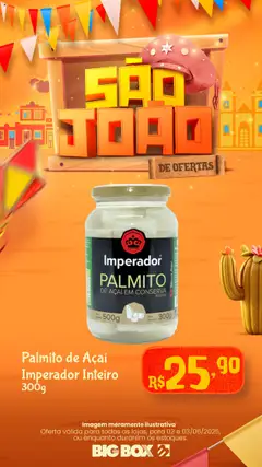 Big Box Folheto - válido de 02.06.2025 | Página: 5 | Produtos: Palmito, Açaí
