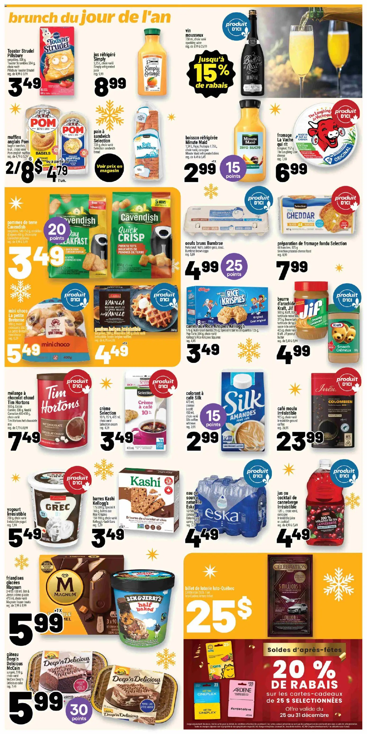 Metro flyer valid from 25.12.2025 | Page: 18 | Products: Ice cream, Potatoes, Toaster, Yogurt