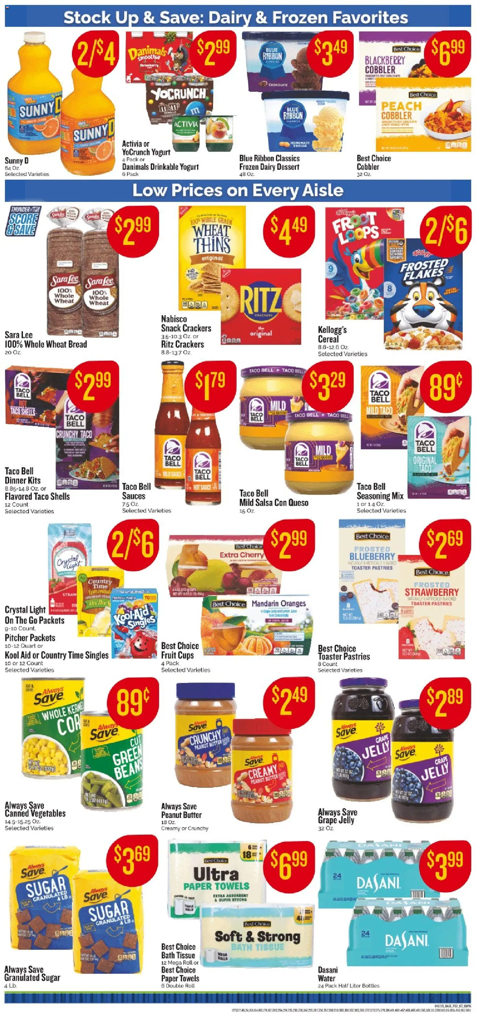Homeland Weekly Ad - valid from 22.04.2026 | Page: 2 | Products: Toaster, Oranges, Vegetables, Peach