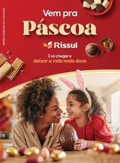 Rissul ofertas Páscoa - Pré-Visualização do folheto da loja Rissul, válido de 06.03.2026