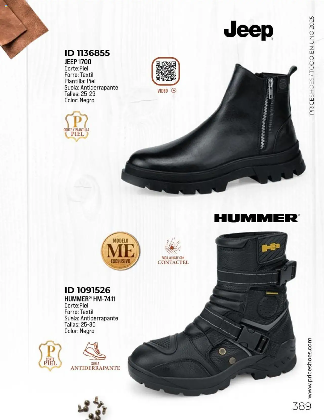 Nuevas ofertas de Price Shoes válidas en toda la República Mexicana desde el 05.05.2025. ¡Encuentra las mejores ofertas en Price Shoes catálogo Todo En 1 2025! | Página: 387 | Productos: Video