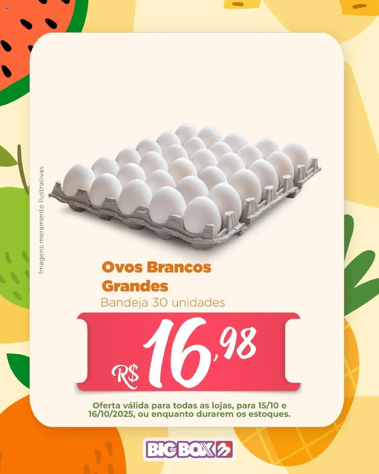 Big Box Folheto - válido de 15.10.2025 | Página: 3 | Produtos: Ovos, Bandeja