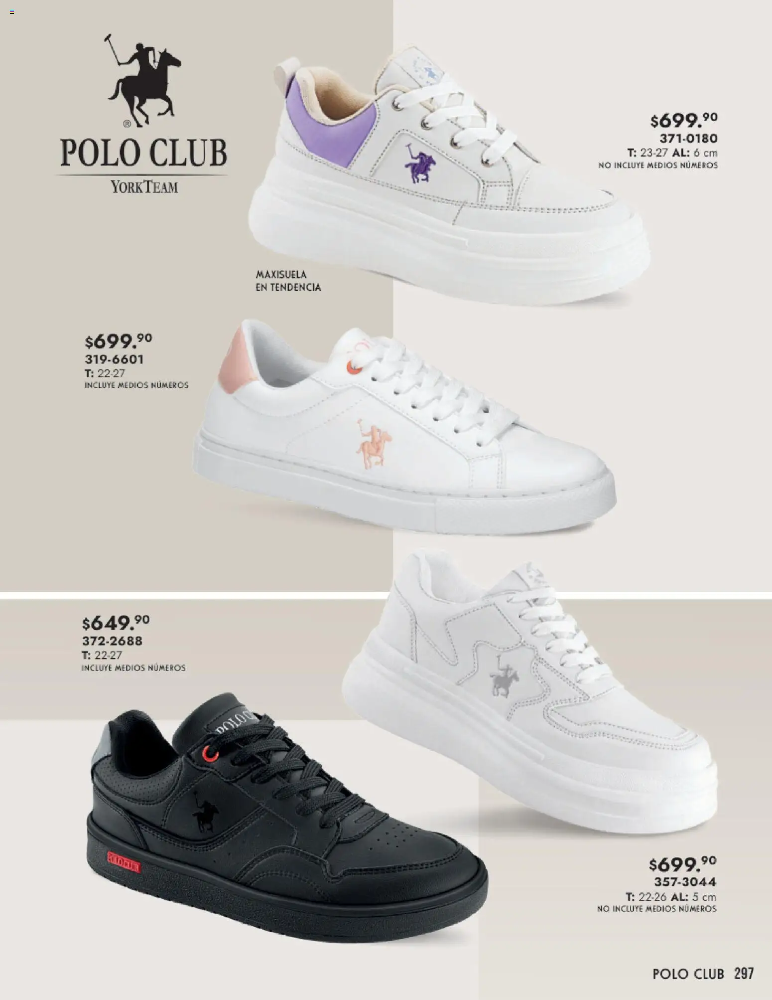 Nuevas ofertas de Andrea válidas en toda la República Mexicana desde el 25.01.2026. ¡Encuentra las mejores ofertas en Andrea catálogo Calzado Dama! | Página: 297