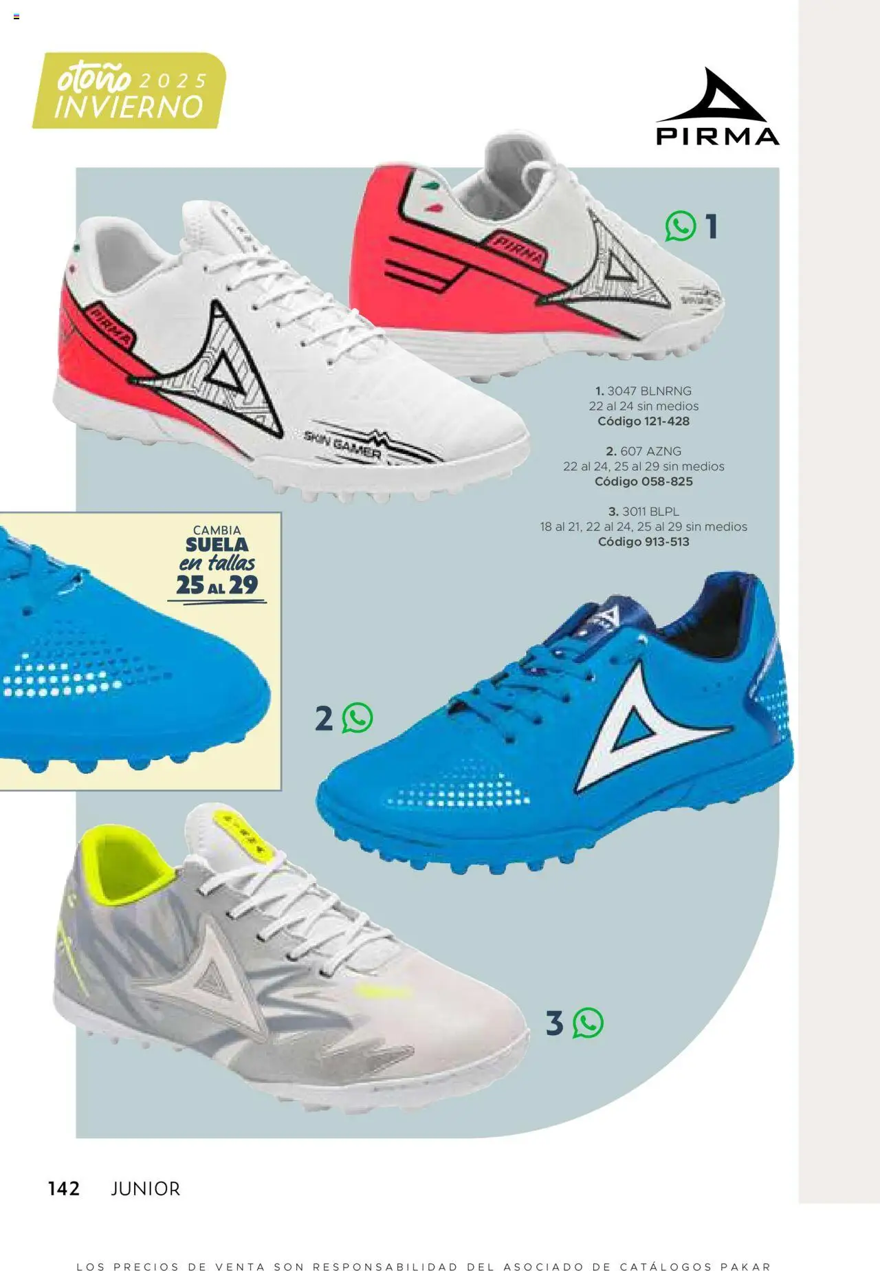 Nuevas ofertas de SC Pakar válidas en toda la República Mexicana desde el 24.07.2025. ¡Encuentra las mejores ofertas en SC Pakar - Catálogo Junior otoño / invierno! | Página: 142