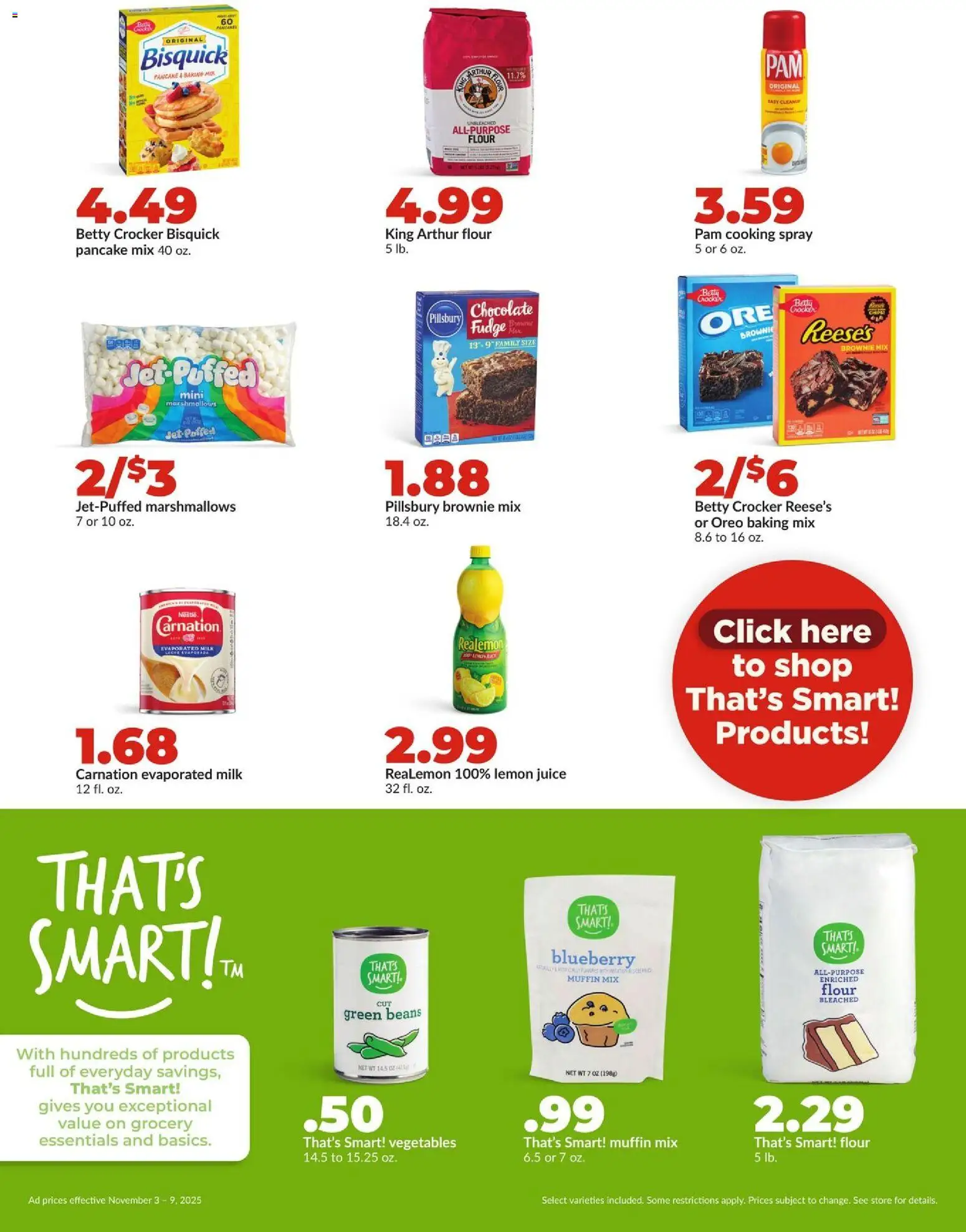 HyVee Weekly Ad - valid from 03.11.2025 | Page: 25 | Products: Chocolate, Juice, Vegetables, Lemon