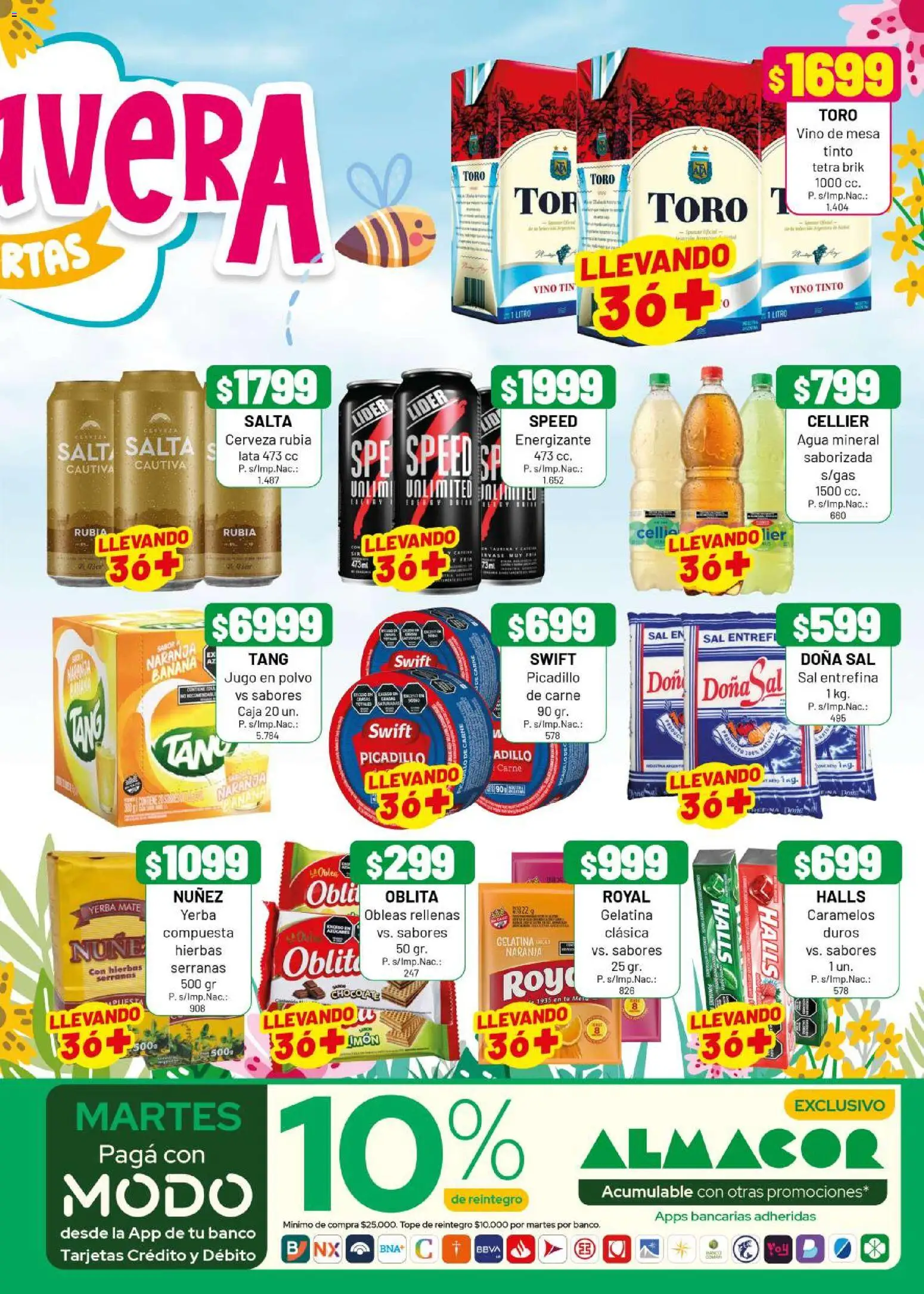 Almacor catálogo │ válido desde el 23.10.2025 | Página: 5 | Productos: Mesa, Polvo, Agua, Picadillo