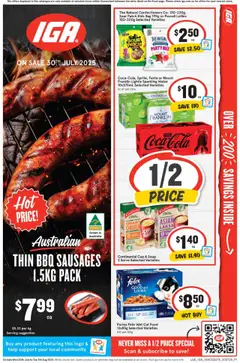 Preview of IGA Catalogue QLD - valid from 30.07.2025