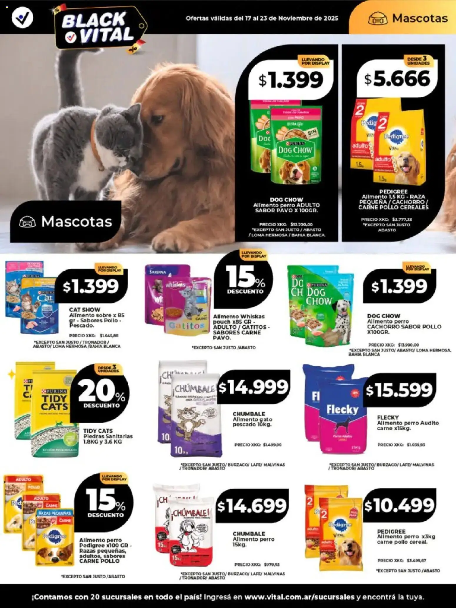 Vital - Ofertas - Salta │ válido desde el 17.11.2025 | Página: 25 | Productos: Sobre, Pollo, Pescado, Cereales