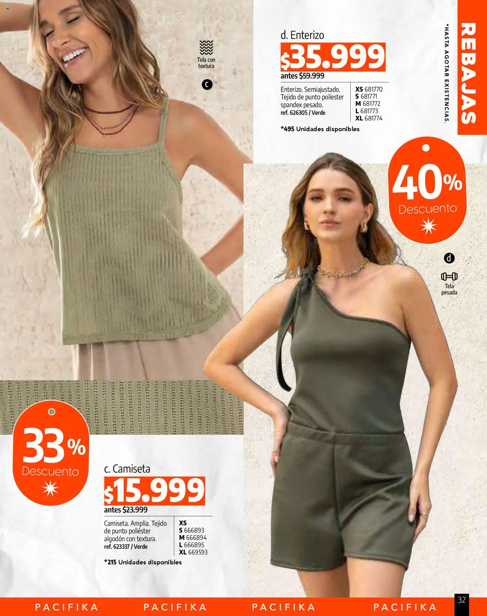 Pacifika revista - valida desde el 01.04.2026 | Página: 263 | Productos: Algodón, Camiseta, Enterizo