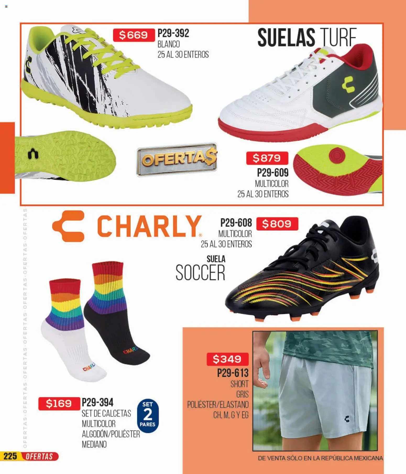 Nuevas ofertas de Cklass válidas en toda la República Mexicana desde el 12.01.2026. ¡Encuentra las mejores ofertas en Cklass catálogo Mega Ofertas Ropa! | Página: 389 | Productos: Calcetas, Short