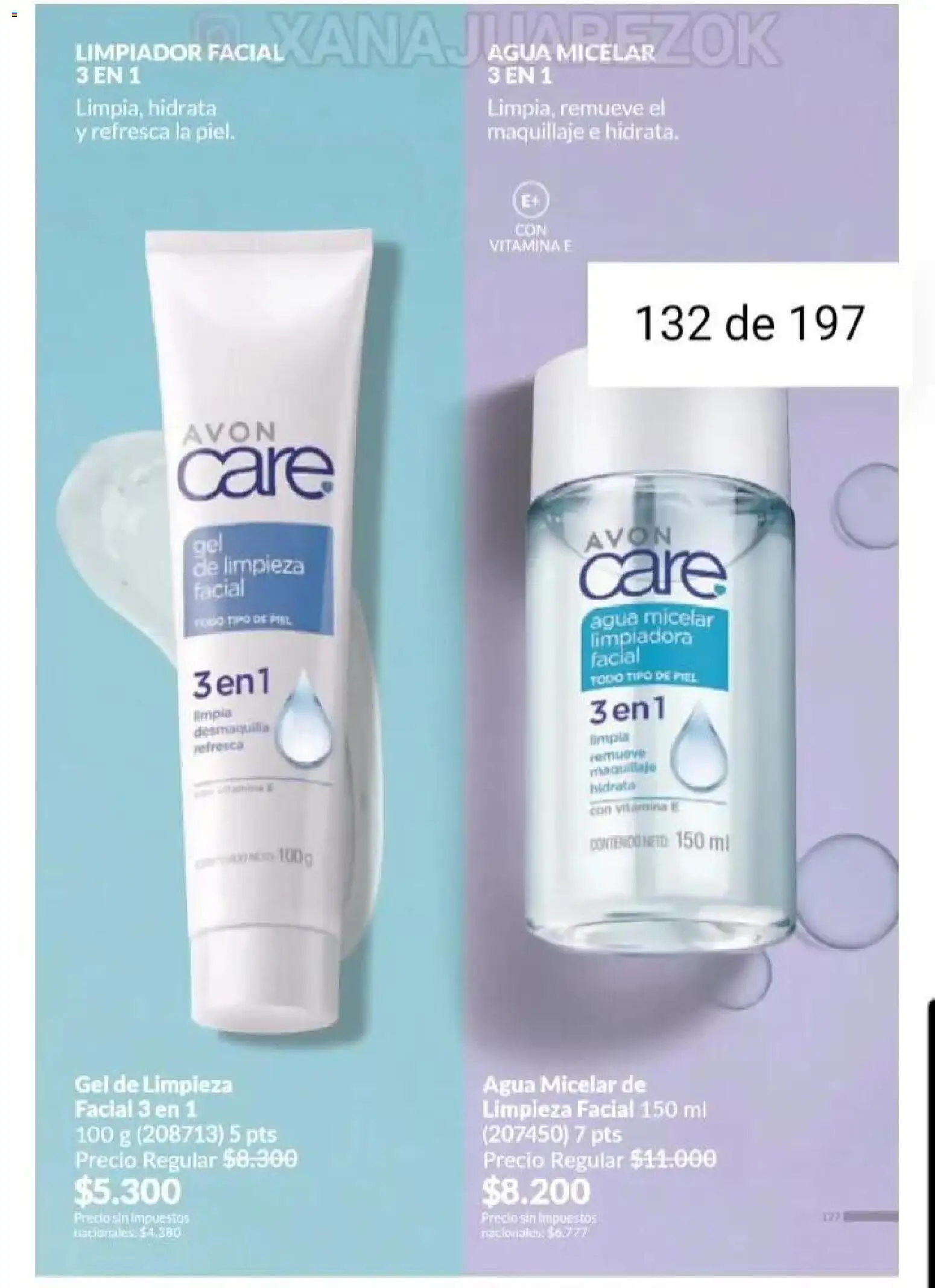 Catálogo AVON Campaña 15/2025 │ válido desde el 23.10.2025 | Página: 118 | Productos: Maquillaje, Agua, Limpiador, Limpiador facial
