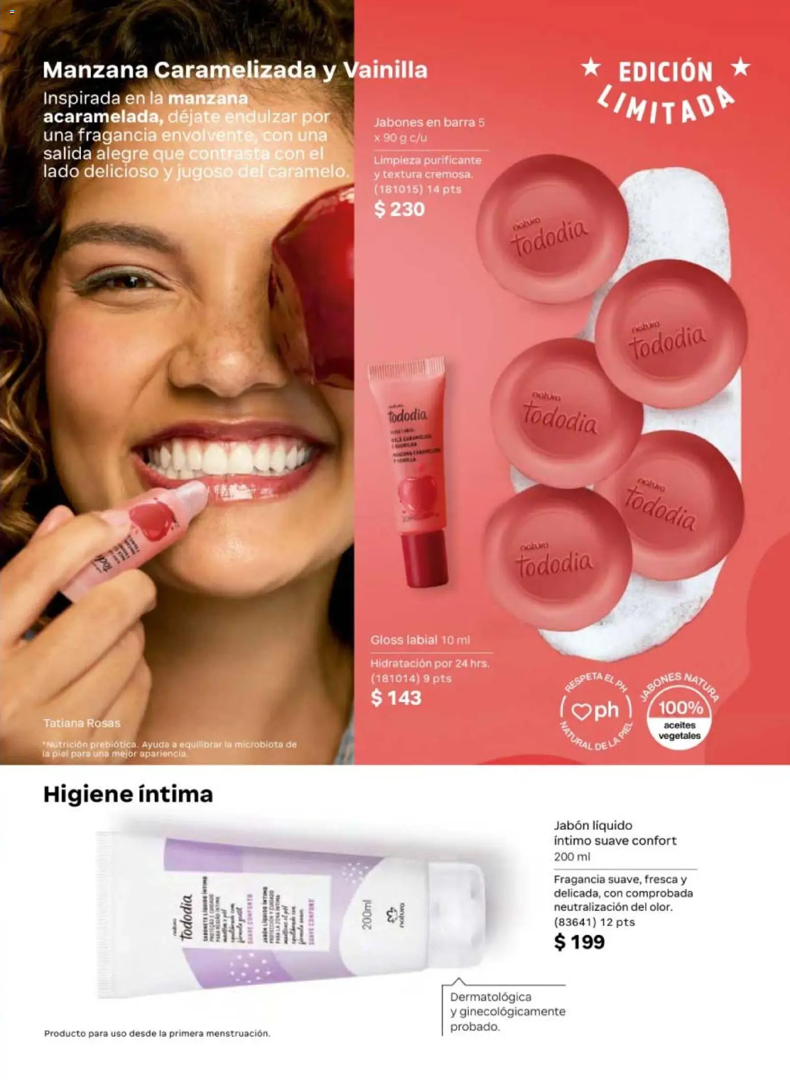 Nuevas ofertas de Natura válidas en toda la República Mexicana desde el 20.02.2026. ¡Encuentra las mejores ofertas en Natura campaña 4 2026! | Página: 109 | Productos: Jabón líquido, Manzana, Fragancia, Jabón