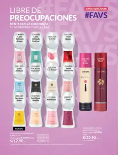 Catálogo Avon válido desde 29.08.2025 | Página: 174 | Productos: Desodorante, Antitranspirante, Té, Empaque