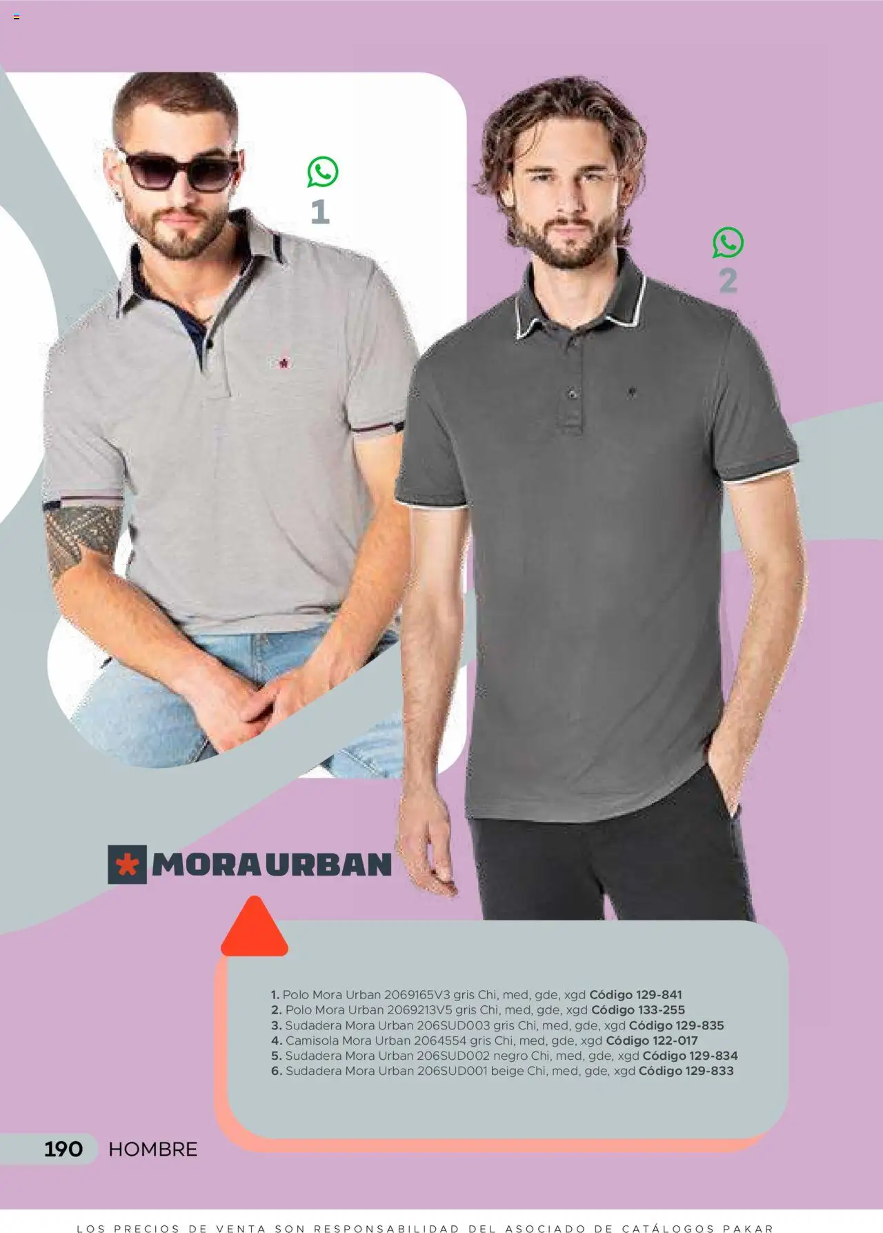 Nuevas ofertas de SC Pakar válidas en toda la República Mexicana desde el 31.01.2025. ¡Encuentra las mejores ofertas en SC Pakar catálogo Ropa! | Página: 190 | Productos: Sudadera