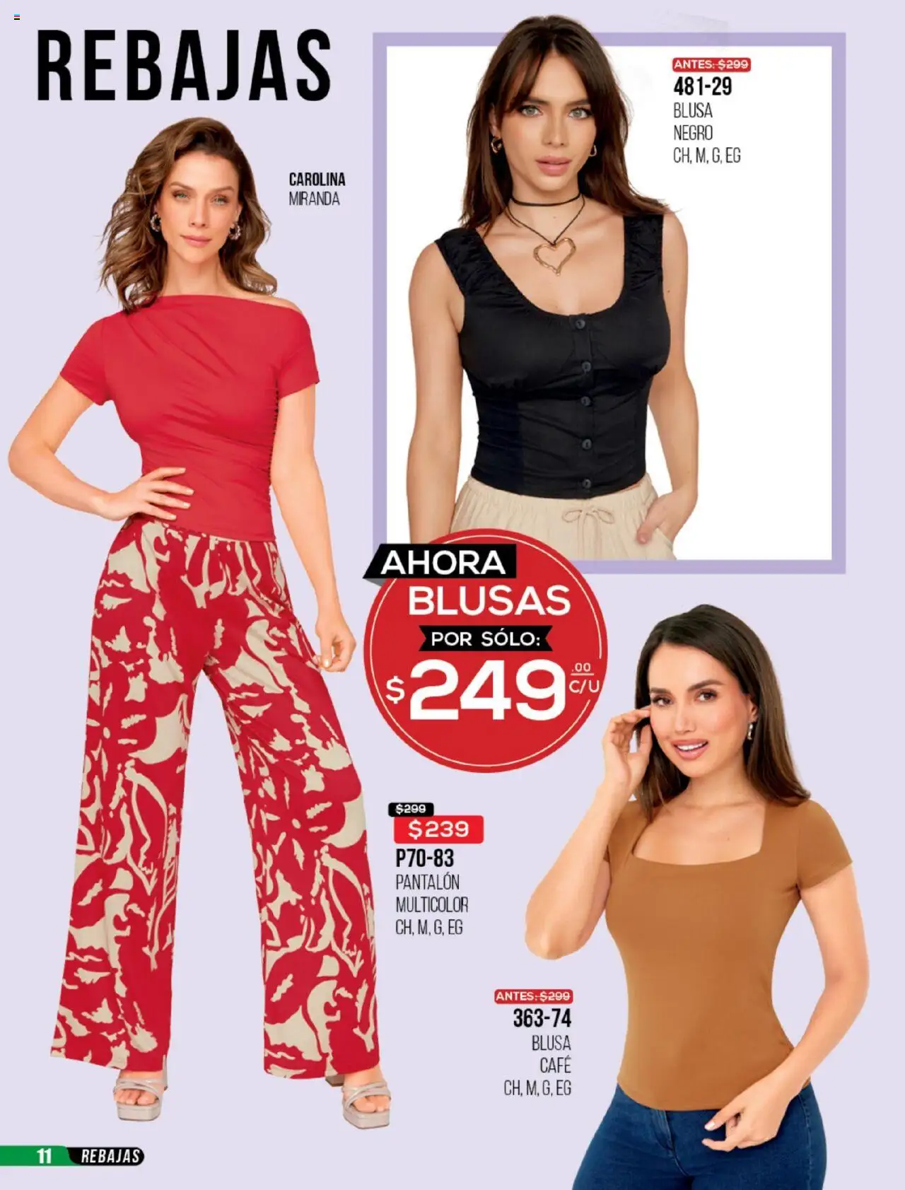 Nuevas ofertas de Cklass válidas en toda la República Mexicana desde el 30.05.2025. ¡Encuentra las mejores ofertas en Cklass catálogo Rebajas Ropa! | Página: 12 | Productos: Blusa, Café