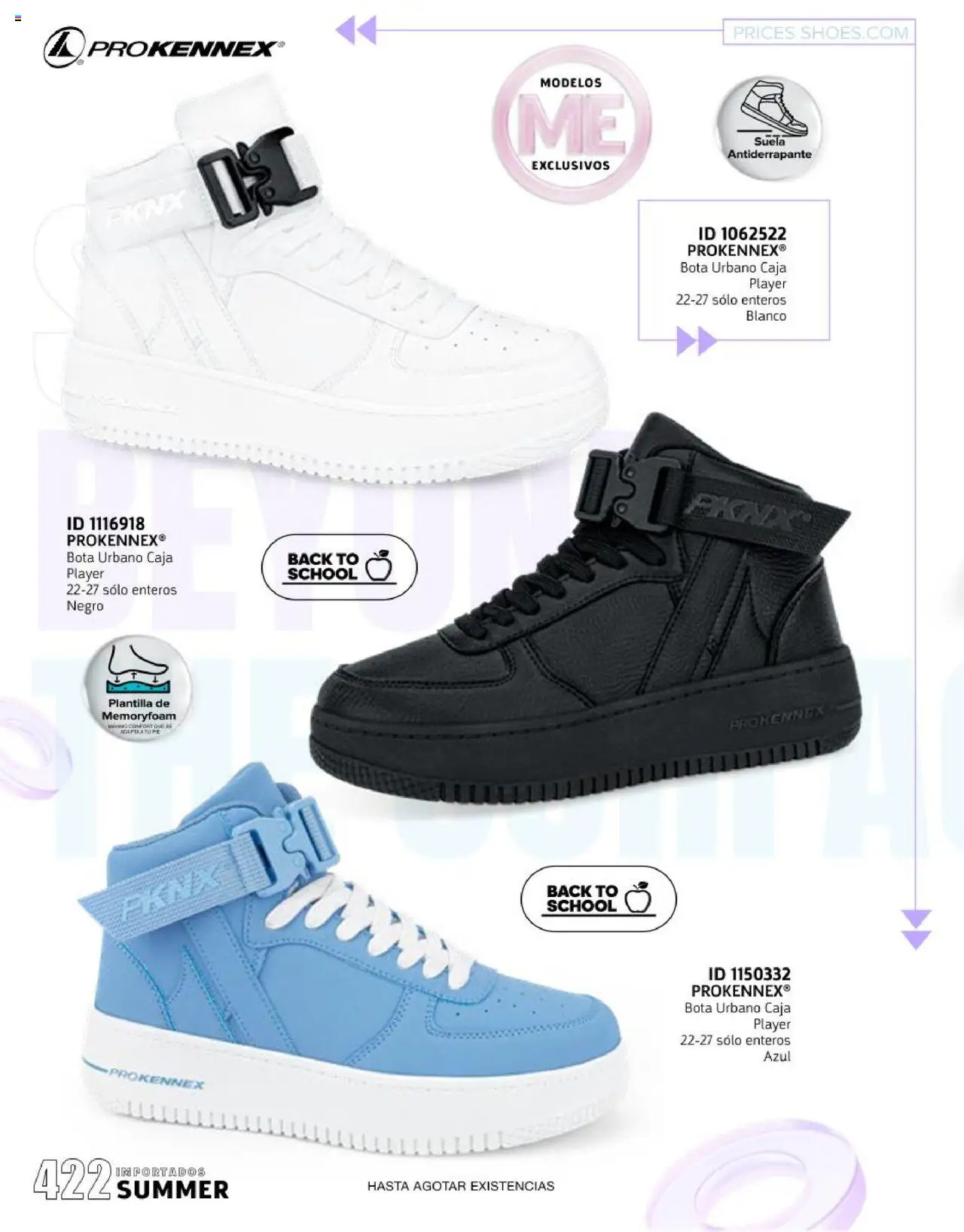 Nuevas ofertas de Price Shoes válidas en toda la República Mexicana desde el 16.05.2025. ¡Encuentra las mejores ofertas en Price Shoes catálogo ! | Página: 422 | Productos: Caja