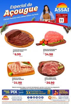 Encarte Assaí Atacadista - AC - Pré-Visualização do folheto da loja Assaí Atacadista, válido de 31.07.2025
