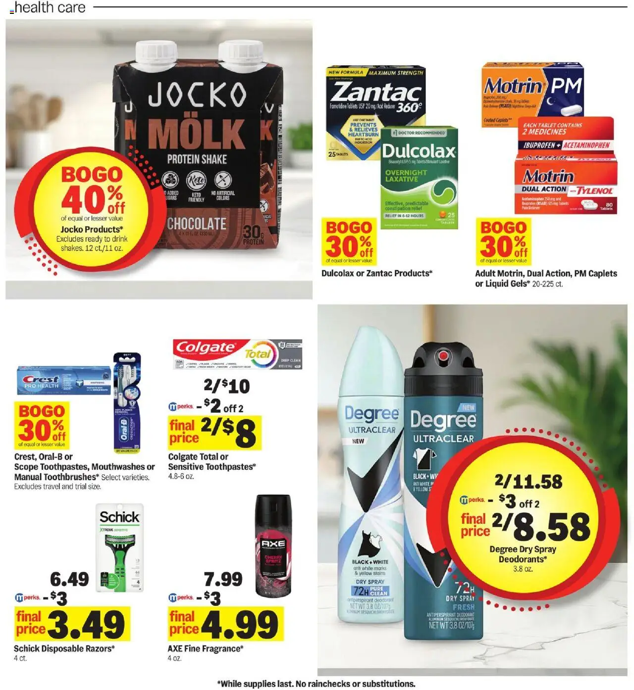 Meijer Weekly Ad - MI - valid from 06.07.2025 | Page: 32 | Products: Axe, Chocolate, Deodorant, Antiperspirant