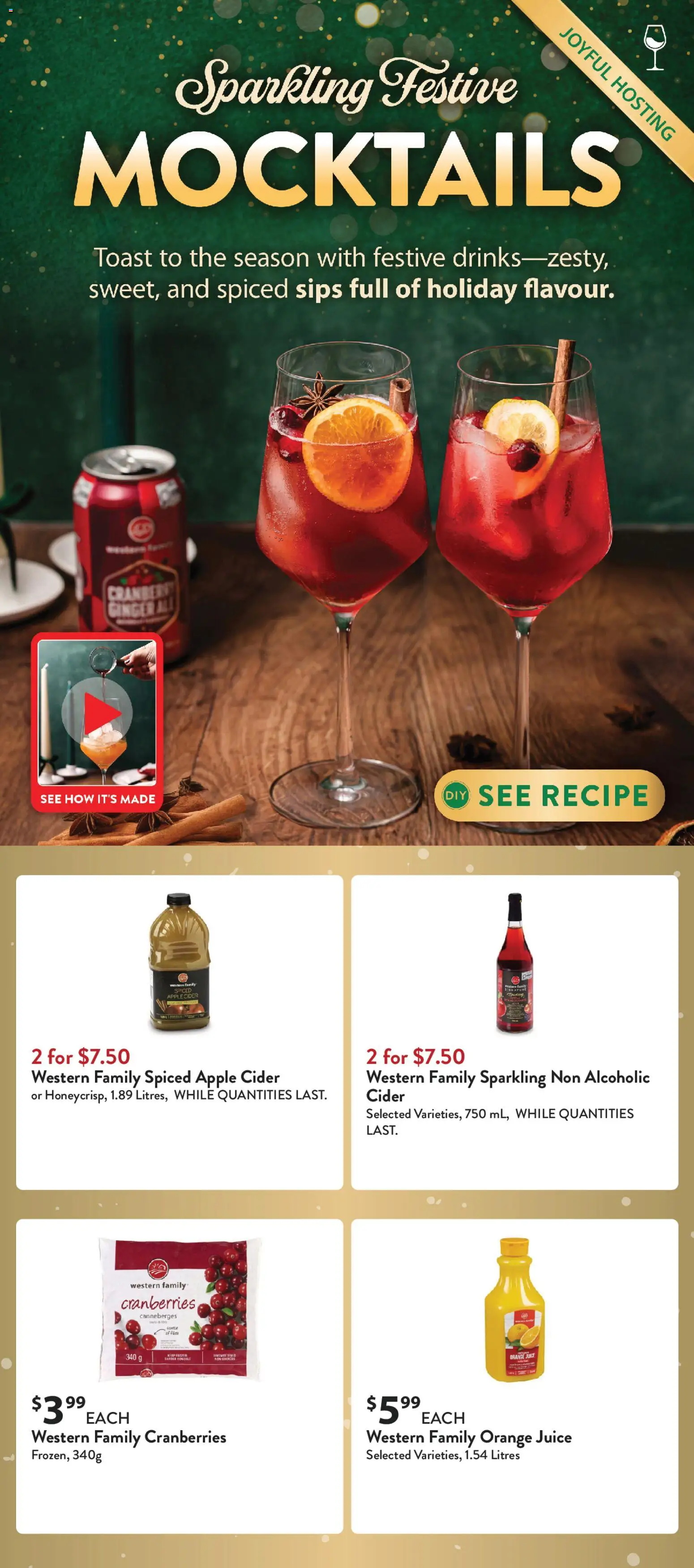 Save on foods flyer valid from 27.11.2025 | Page: 4 | Products: Juice