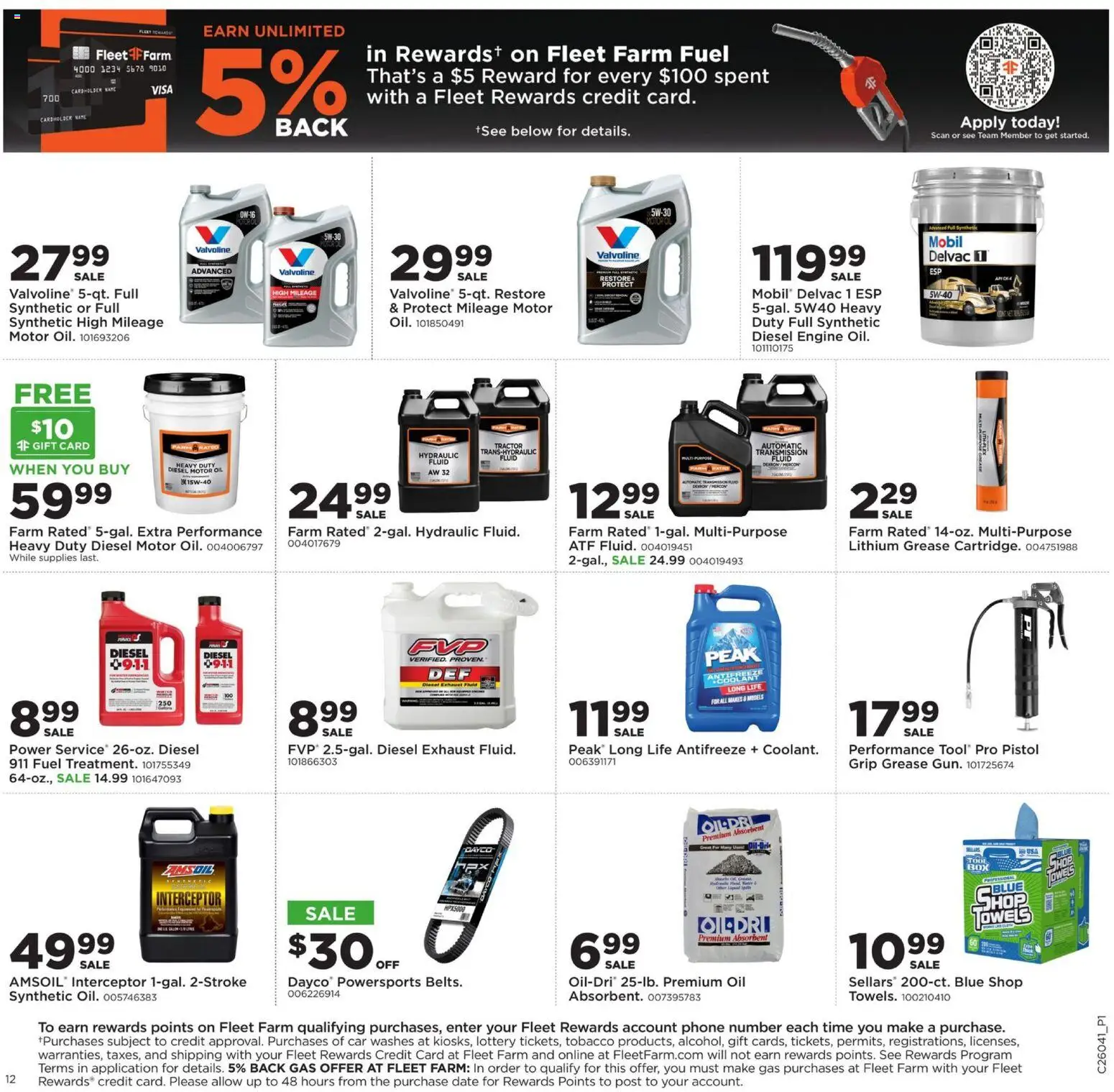 Mills Fleet Farm Weekly Ad - valid from 19.01.2026 | Page: 13 | Products: Antifreeze, Coolant, Date, Phone