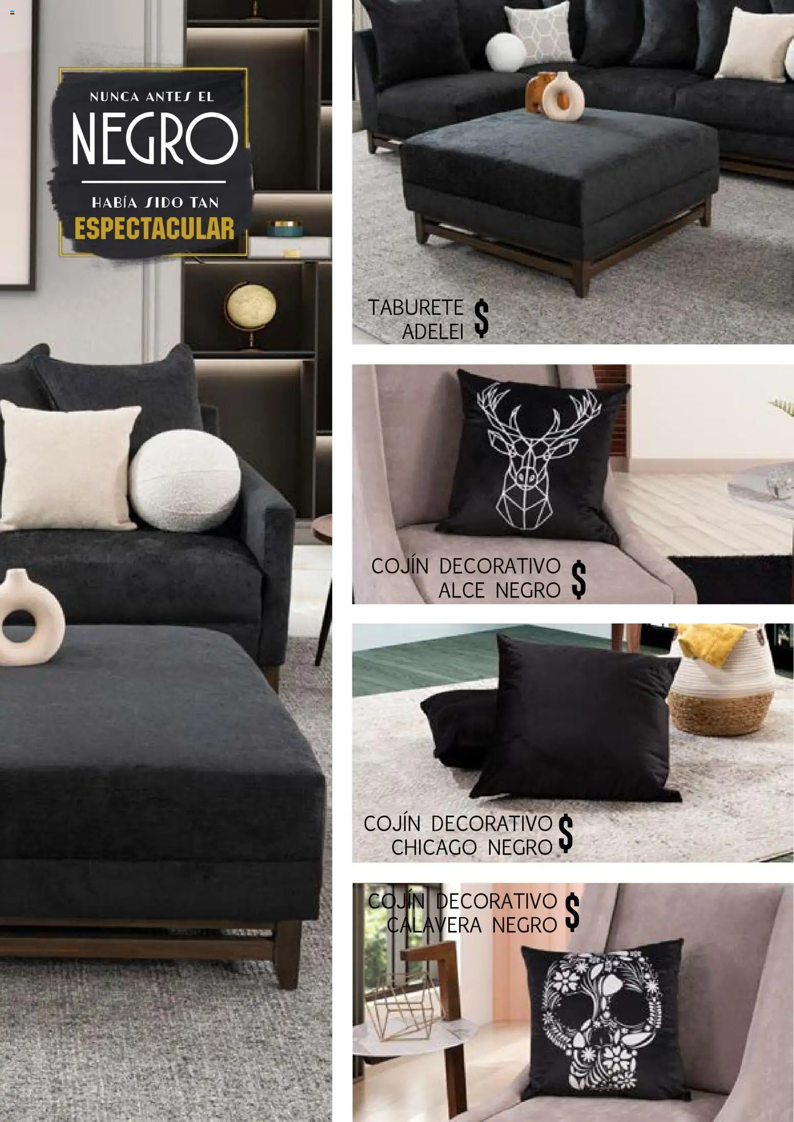 Nuevas ofertas de Muebles Dico válidas en toda la República Mexicana desde el 17.03.2026. ¡Encuentra las mejores ofertas en Muebles Dico catálogo Black Chicago ! | Página: 29