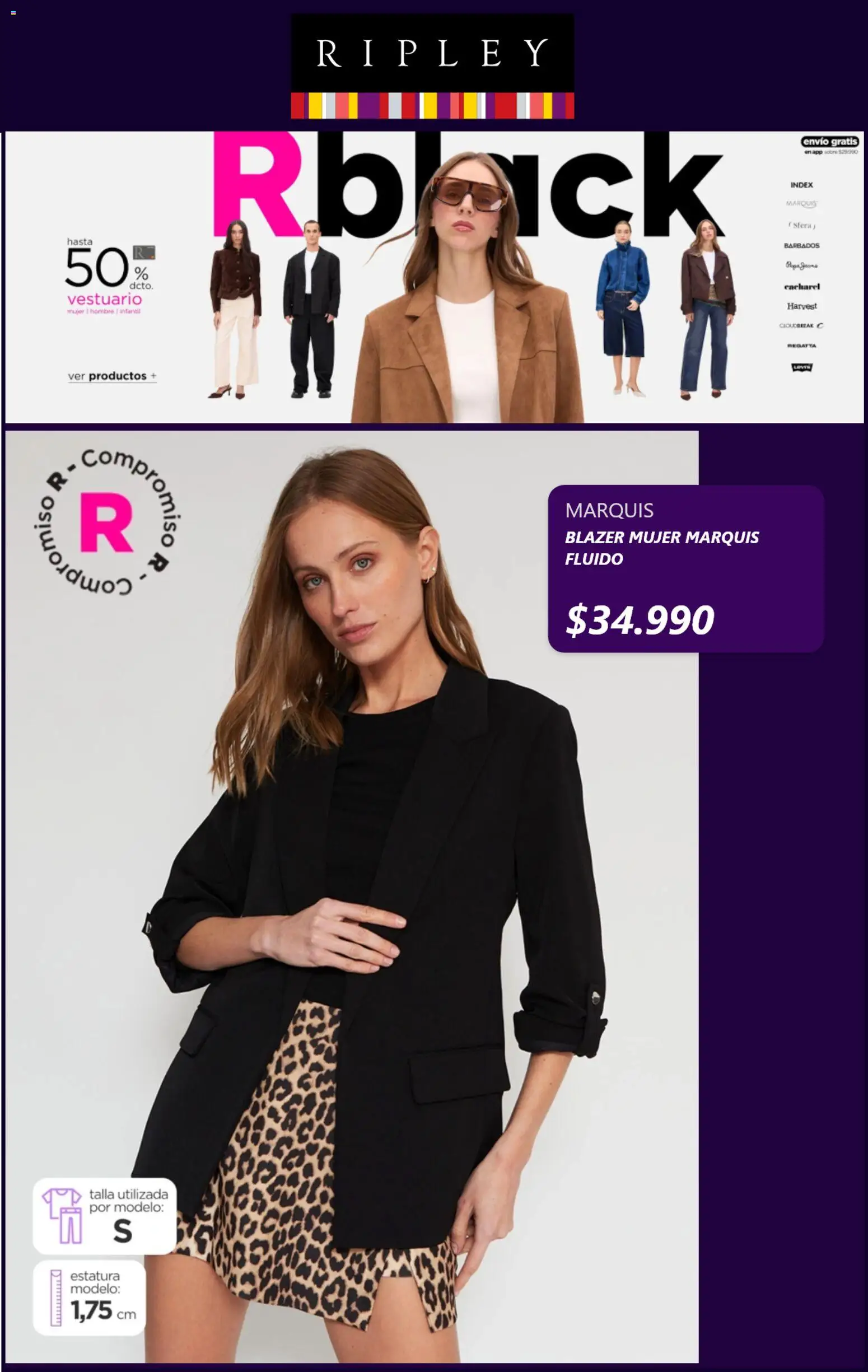 Ripley ofertas  │ válido desde el 31.03.2026 | Página: 4 | Productos: Blazer, Sobre
