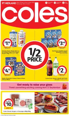 Preview of Coles Catalogue PT Hedland - valid from 10.09.2025