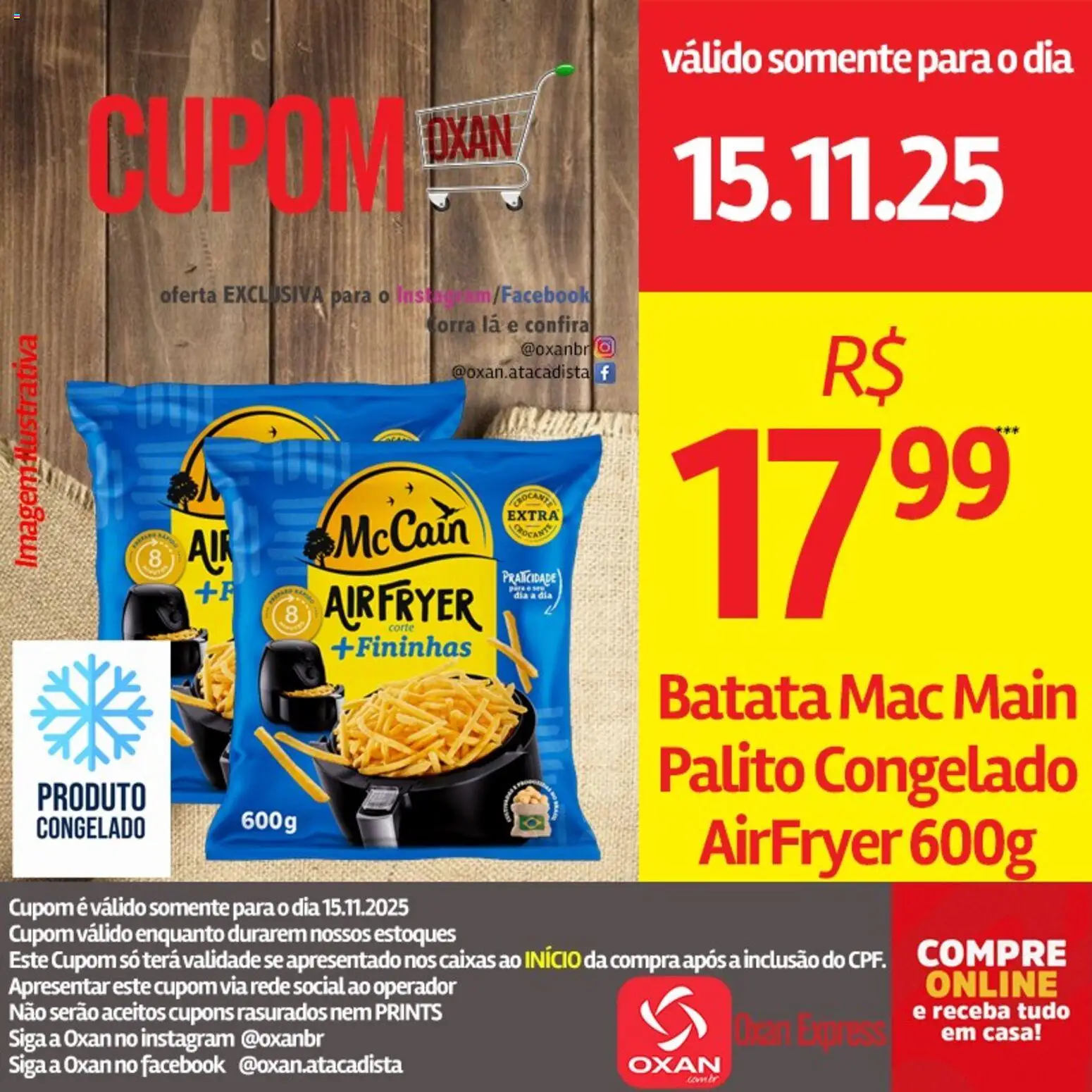 Oxan Atacadista Folheto - válido de 15.11.2025 | Página: 6 | Produtos: Batata