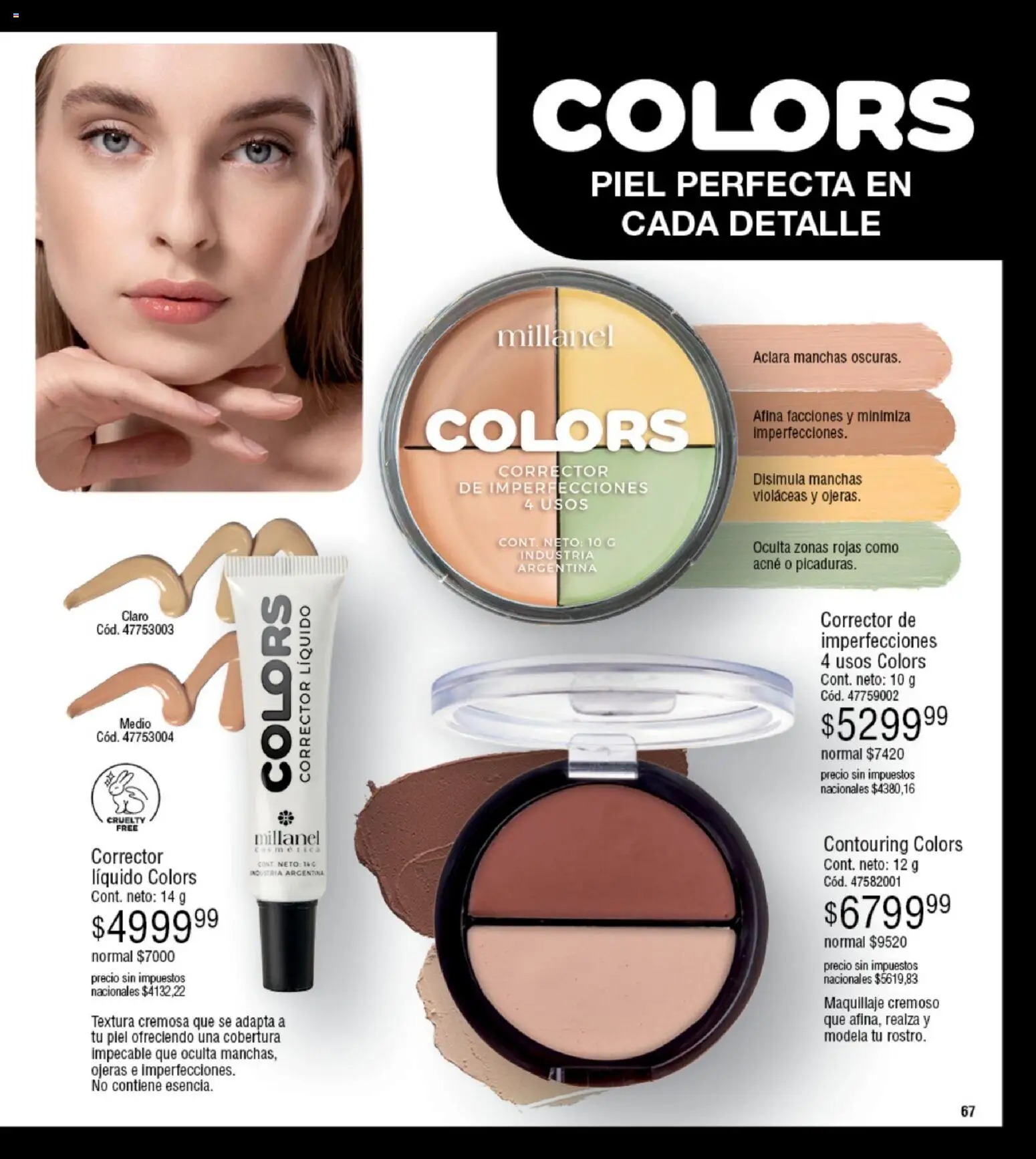 Millanel - Catálogo │ válido desde el 05.01.2026 | Página: 67 | Productos: Maquillaje