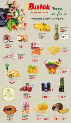 Bistek Supermercados - Ofertas Hortifruti  - Pré-Visualização do folheto da loja Bistek Supermercados, válido de 16.09.2025
