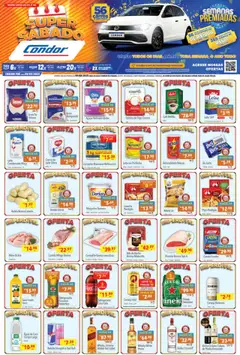 Supermercados Condor - Ofertas Super Sabado - Pré-Visualização do folheto da loja Supermercados Condor, válido de 09.08.2025