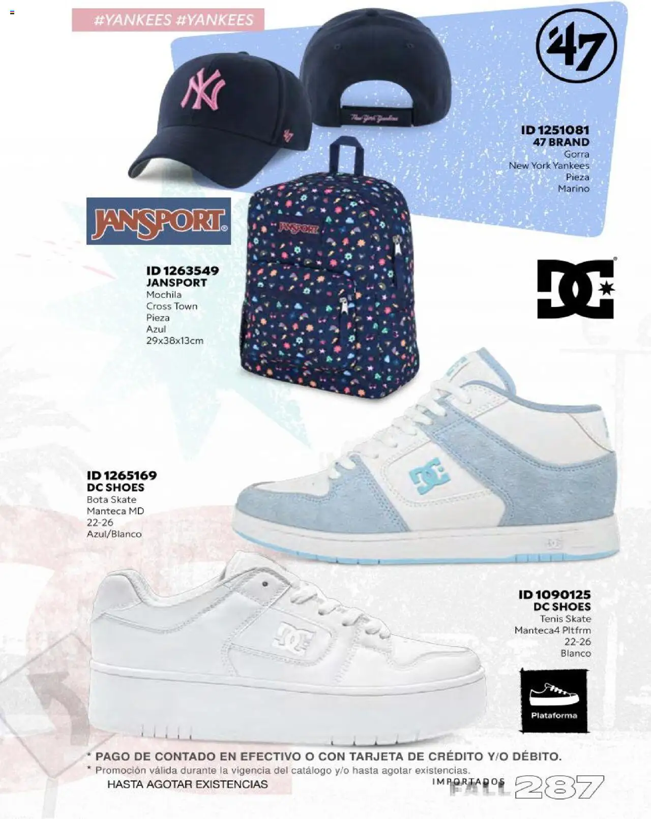 Nuevas ofertas de Price Shoes válidas en toda la República Mexicana desde el 18.10.2025. ¡Encuentra las mejores ofertas en Price Shoes catálogo Fall Importados segunda! | Página: 287 | Productos: Tenis, Gorra, Mochila