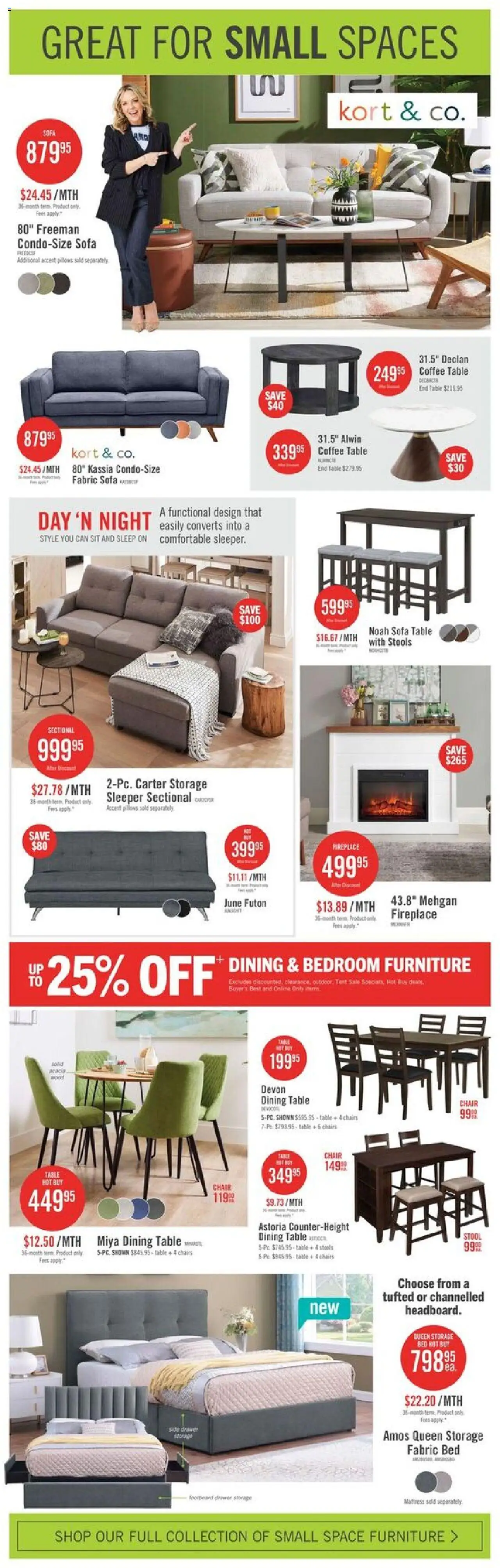 The Brick flyer valid from 12.09.2025 | Page: 6 | Products: Mattress, Table, Chair, Coffee