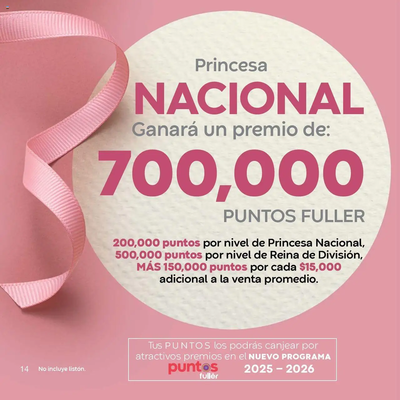 Nuevas ofertas de Fuller válidas en toda la República Mexicana desde el 21.07.2025. ¡Encuentra las mejores ofertas en Fuller - Catálogo Fullerette Reina ! | Página: 14