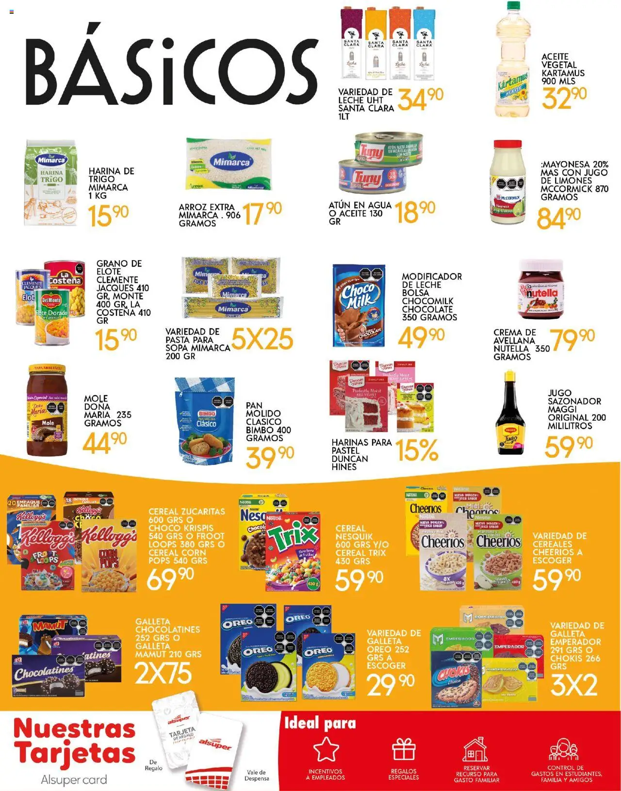 Nuevas ofertas de Alsuper válidas en toda la República Mexicana desde el 23.09.2025. ¡Encuentra las mejores ofertas en Alsuper - Folleto Saltillo! | Página: 6 | Productos: Bolsa, Pastel, Pasta, Despensa
