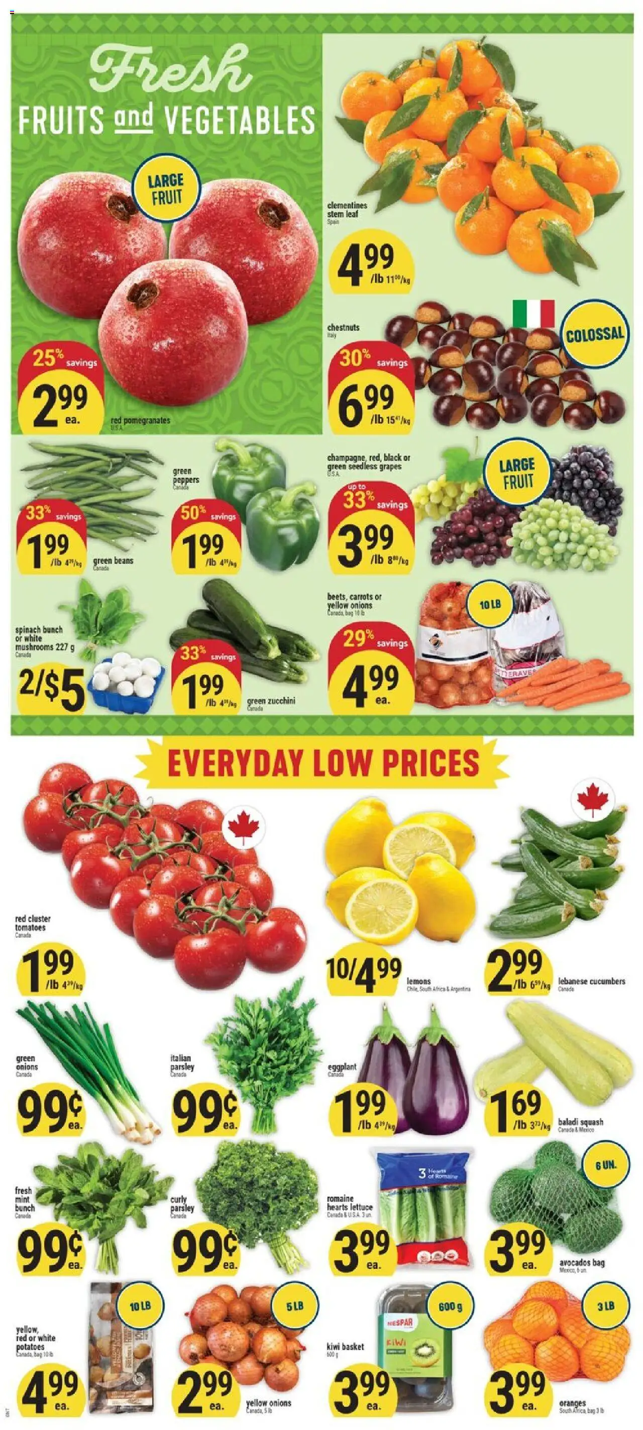 Adonis flyer valid from 16.10.2025 | Page: 3 | Products: Potatoes, Bag, Basket, Tomatoes