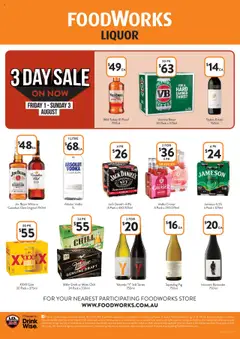 Preview of Foodworks Liquor VIC - valid from 30.07.2025