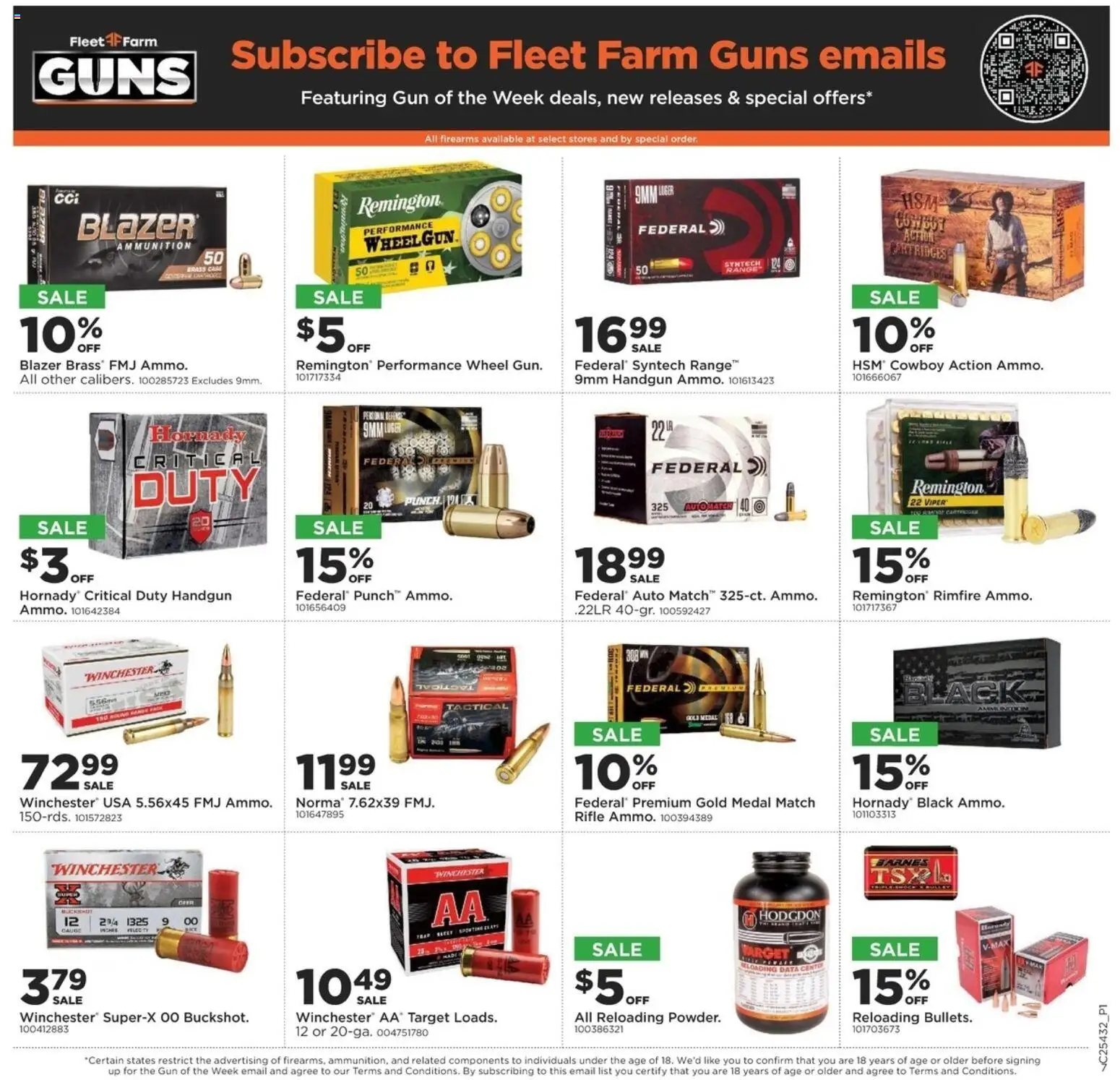 Mills Fleet Farm Take Aim - valid from 23.10.2025 | Page: 7 | Products: Case, Gun, Handgun, Rifle