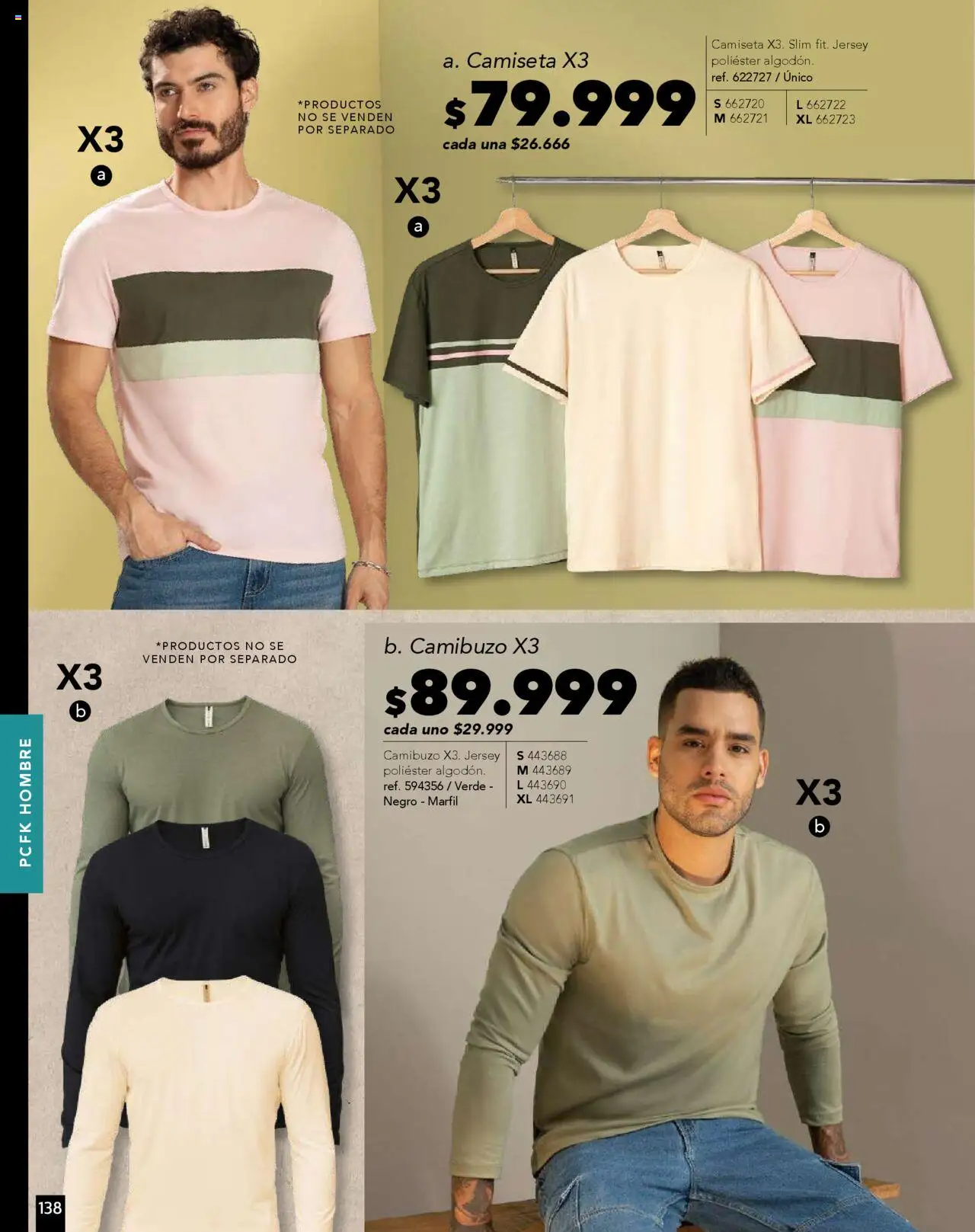 Pacifika revista - valida desde el 14.07.2025 | Página: 158 | Productos: Algodón, Bermuda, Camiseta, Conjunto