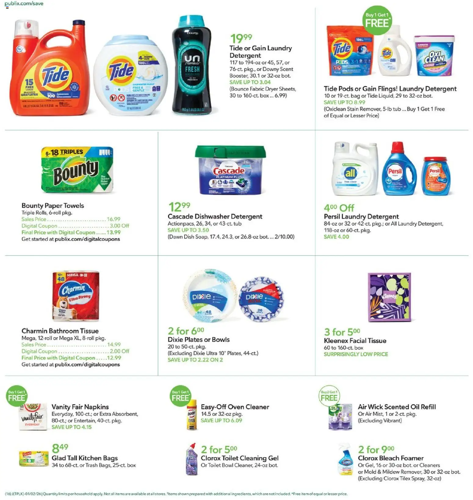 Publix Weekly Ad - valid from 02.01.2026 | Page: 16