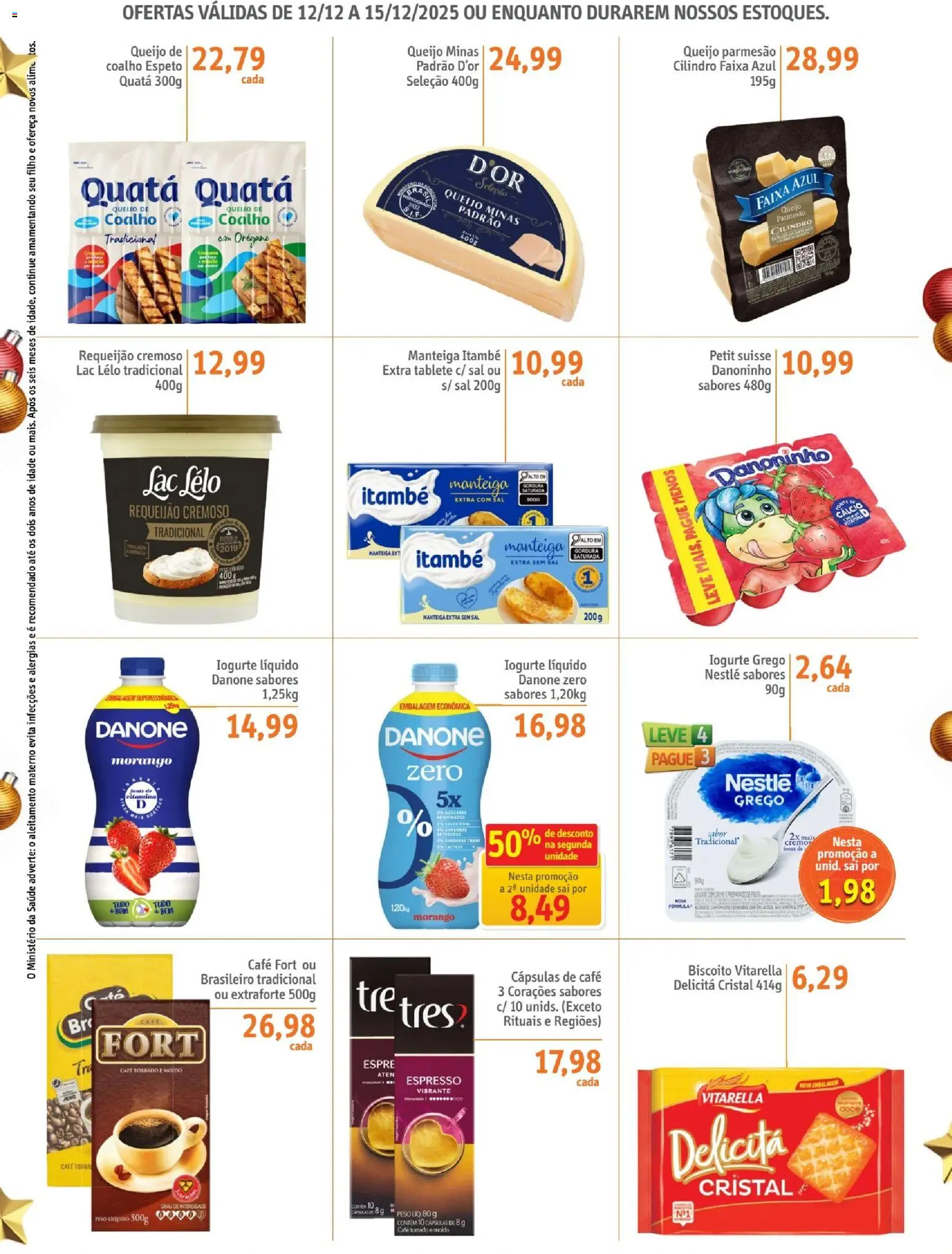 Sonda Folheto - válido de 12.12.2025 | Página: 2 | Produtos: Manteiga, Parmesão, Sal, Requeijão