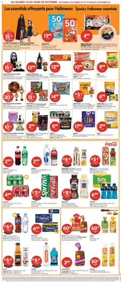 Preview of Pharmaprix weekly flyer / circulaire from shop Pharmaprix valid from 18.10.2025 | Page: 7 | Products: Hat, Bag, Milk, Bread