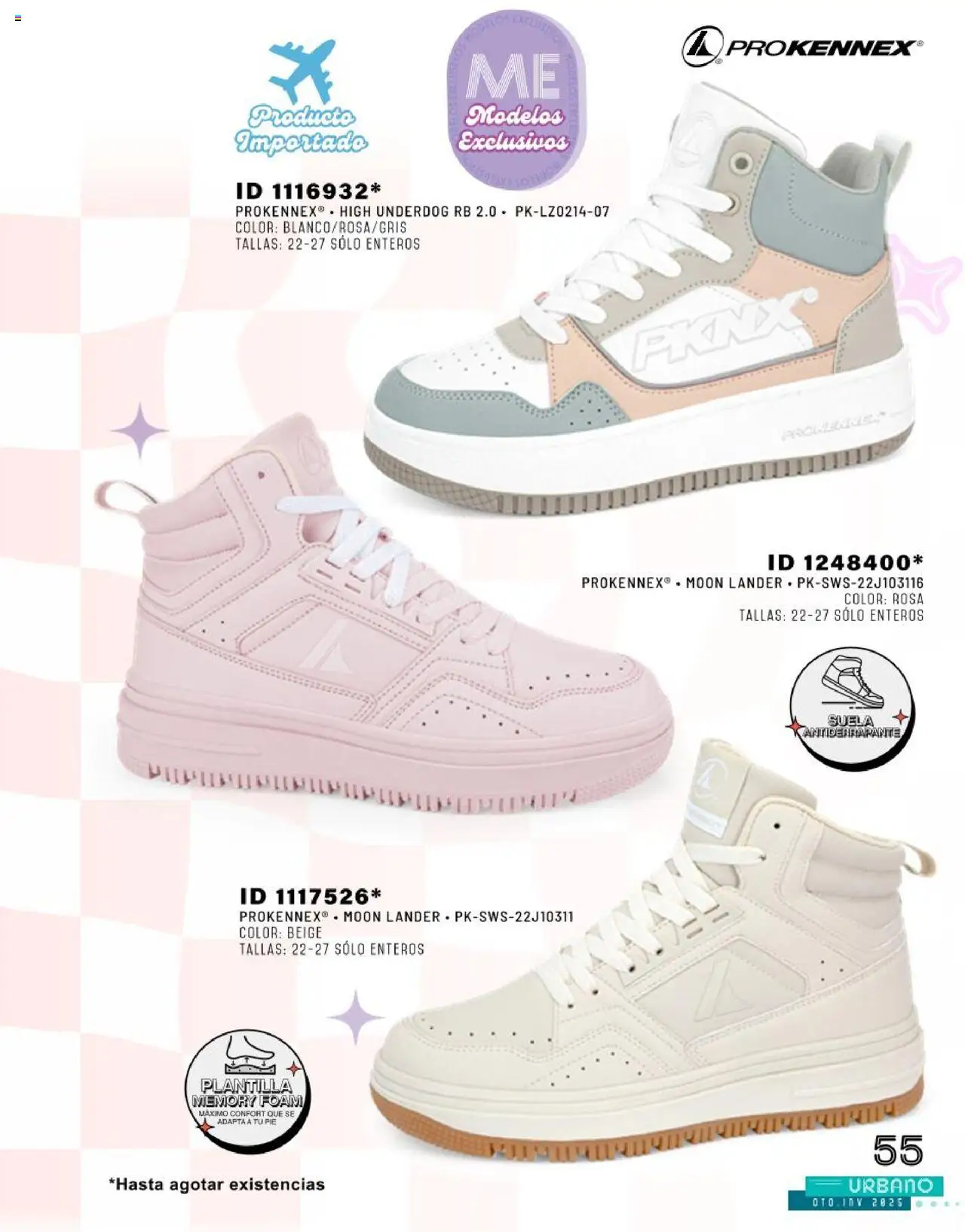 Nuevas ofertas de Price Shoes válidas en toda la República Mexicana desde el 24.07.2025. ¡Encuentra las mejores ofertas en Price Shoes catálogo Urbano otoño / invierno 2025! | Página: 55